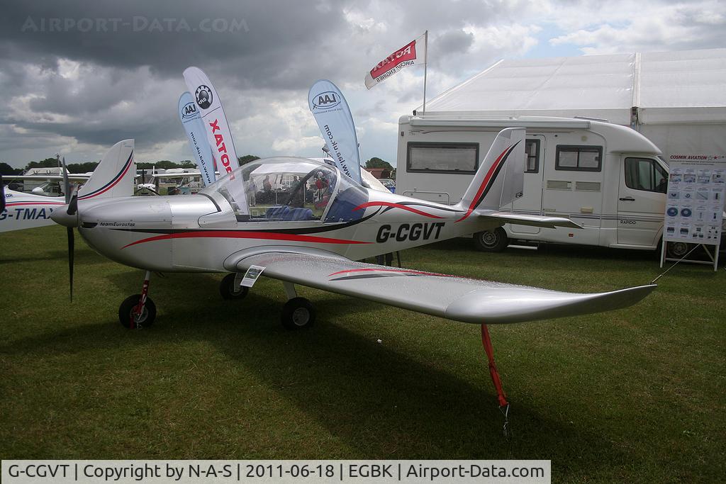 G-CGVT, 2011 Cosmik EV-97 TeamEurostar UK C/N 3402, Aero Expo Static 2011