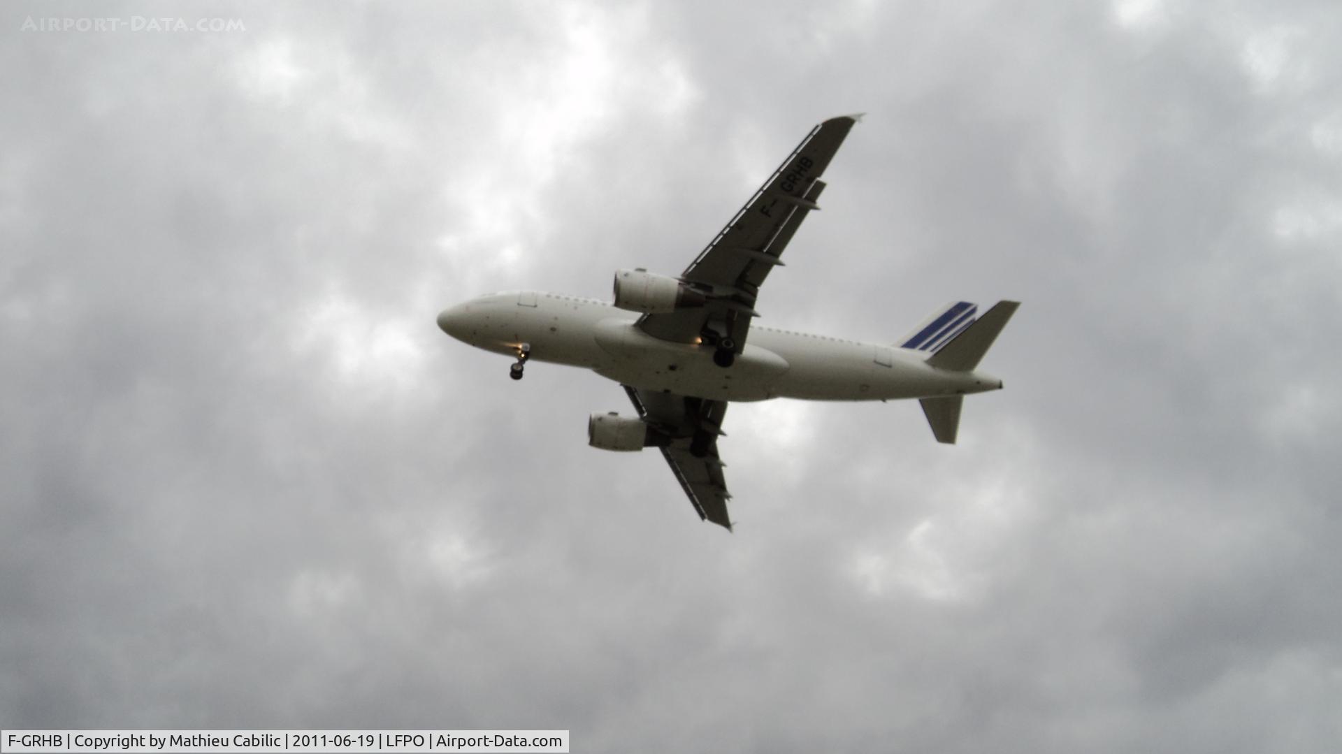 F-GRHB, 1999 Airbus A319-111 C/N 985, Airbus A319-111