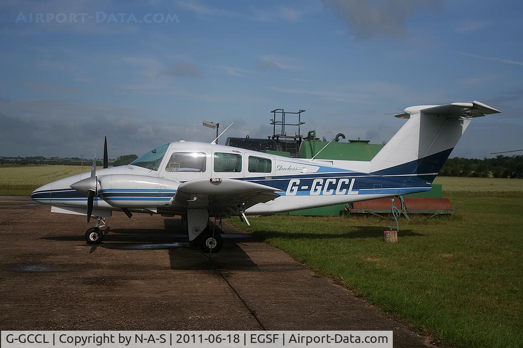 G-GCCL, 1980 Beech 76 Duchess C/N ME-322, Parked