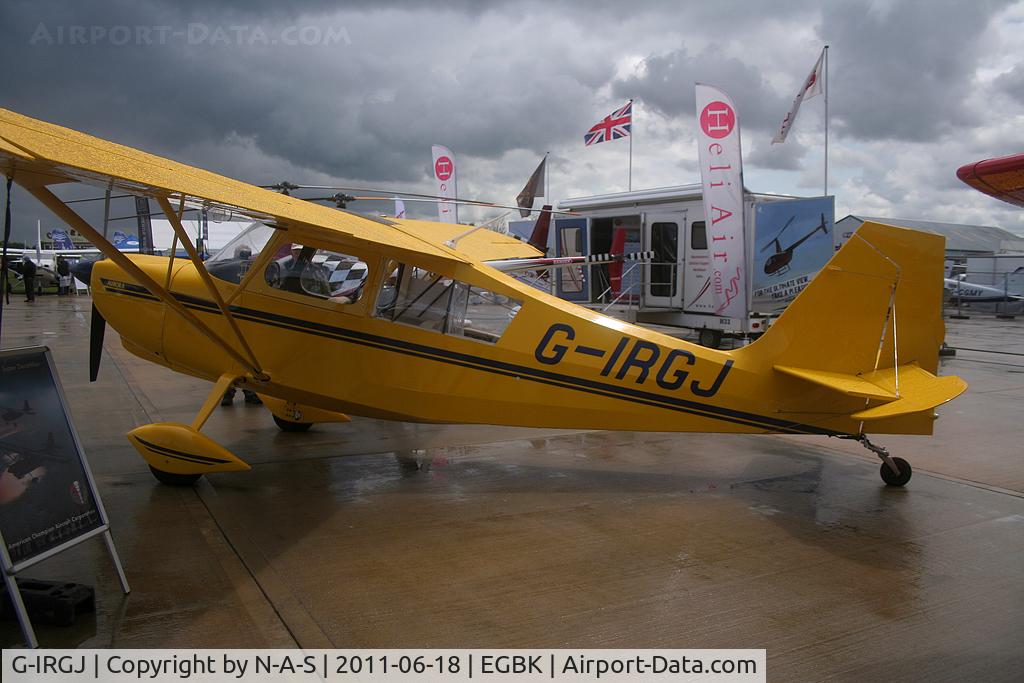 G-IRGJ, 2008 Champion 7ECA Explorer Citabria C/N 1401-2008, Aero Expo 2011 Static