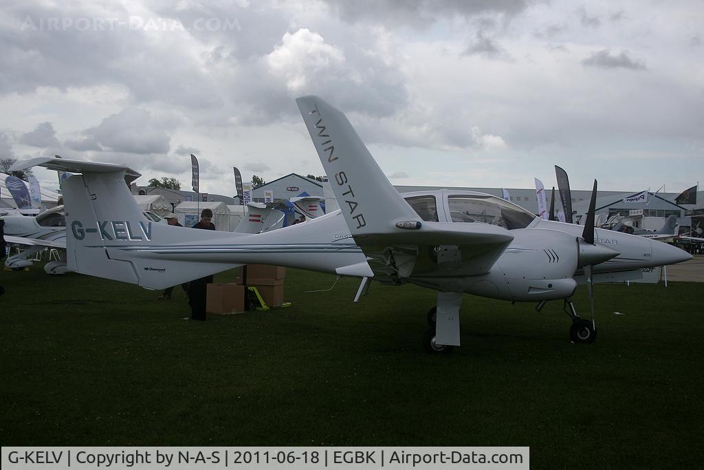 G-KELV, 2005 Diamond DA-42 Twin Star C/N 42.051, Aero Expo 2011 Static