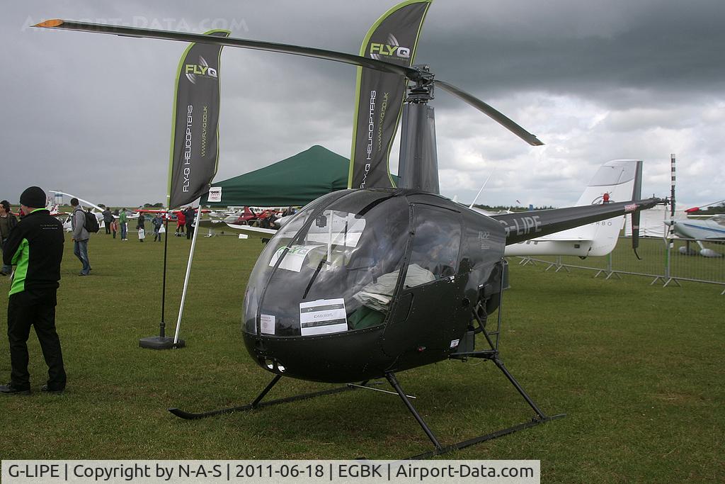 G-LIPE, 1991 Robinson R22 Beta C/N 1882, Aero Expo 2011 Static