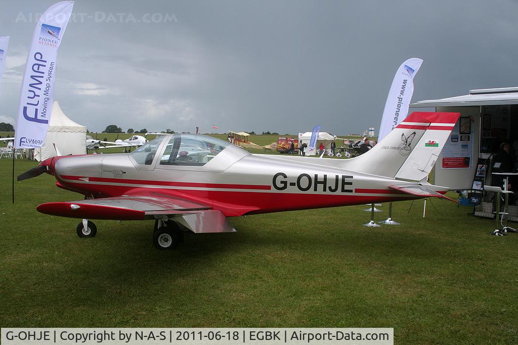G-OHJE, 2010 Alpi Aviation Pioneer 300 Hawk C/N LAA 330A-14853, Aero Expo 2011 Static
