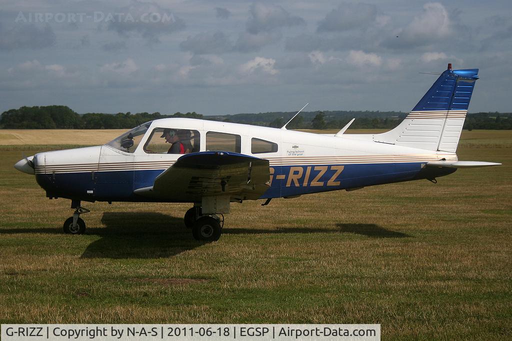 G-RIZZ, 1978 Piper PA-28-161 Cherokee Warrior II C/N 28-7816494, Preparing for taxi