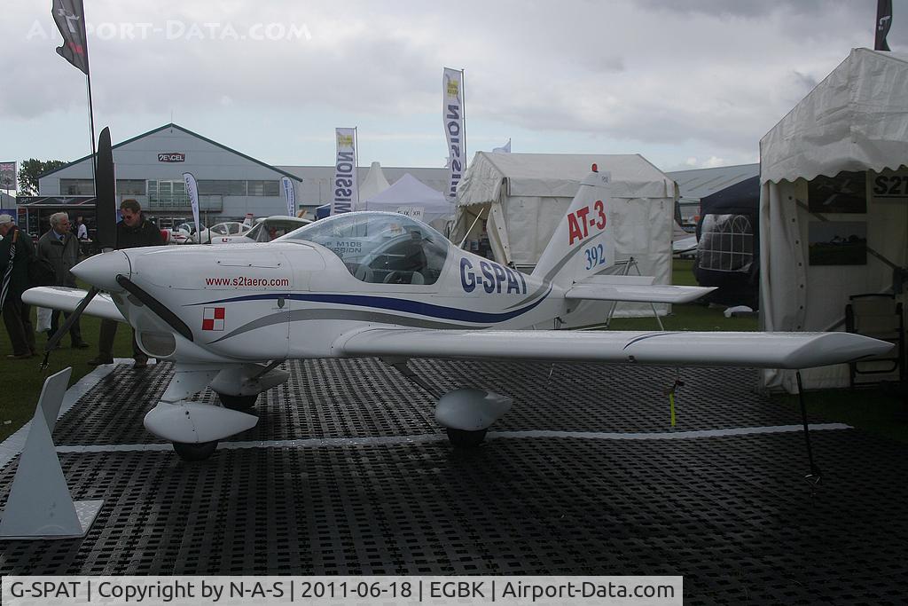 G-SPAT, 2003 Aero AT-3 R100 C/N AT3-008, Aero Expo 2011 Static