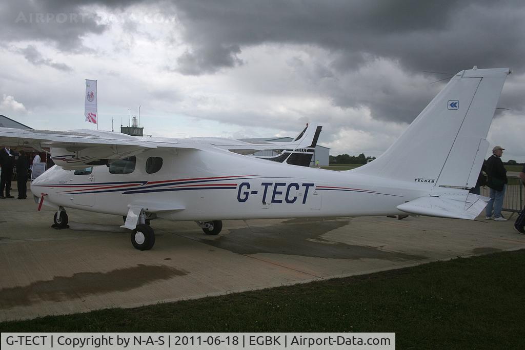 G-TECT, 2011 Tecnam P-2006T C/N 077, Aero Expo 2011 Static