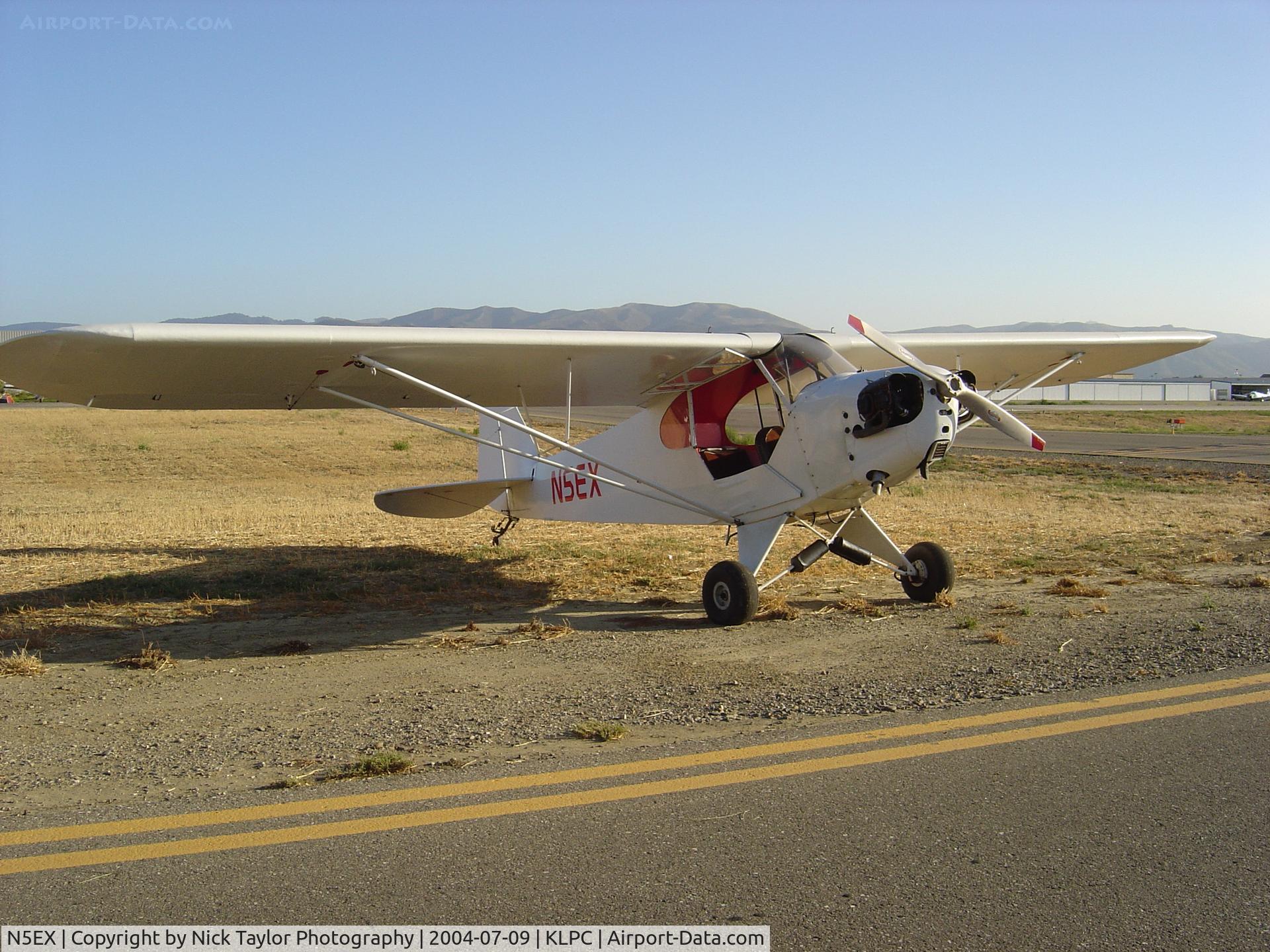 N5EX, 1946 Piper J3C-65 Cub C/N 20651, On display at the Lompoc Piper Cub Fly-in