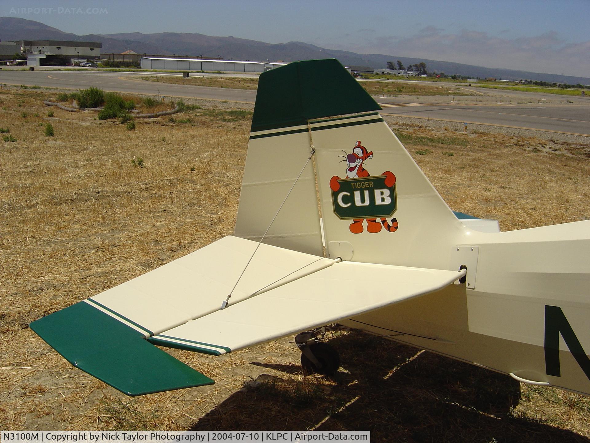 N3100M, 1947 Piper PA-12 Super Cruiser C/N 12-1786, On display at the Lompoc Piper Cub Fly-in