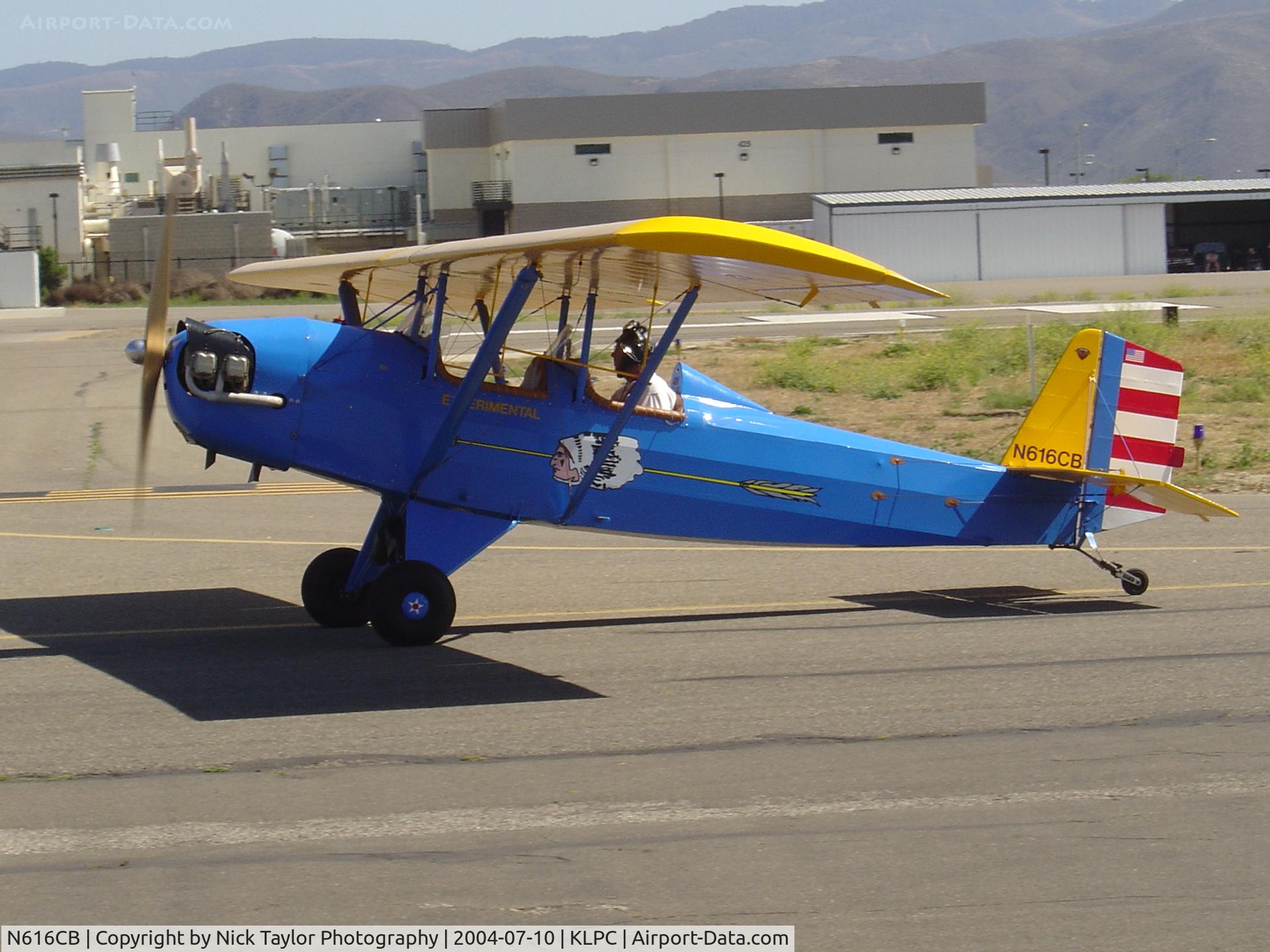 N616CB, Pietenpol (Grega) GN-1 Air Camper C/N 2986, Taxiing