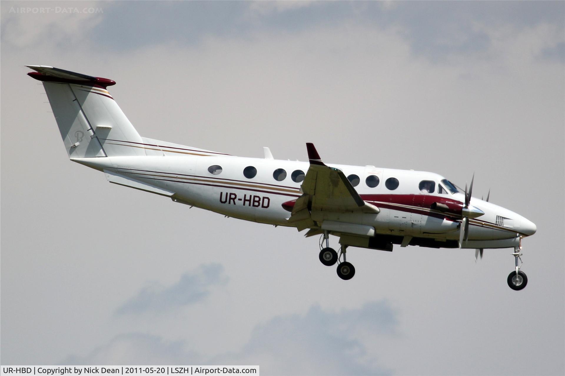 UR-HBD, 2005 Beechcraft King Air 350B C/N FL-469, LSZH/ZRH