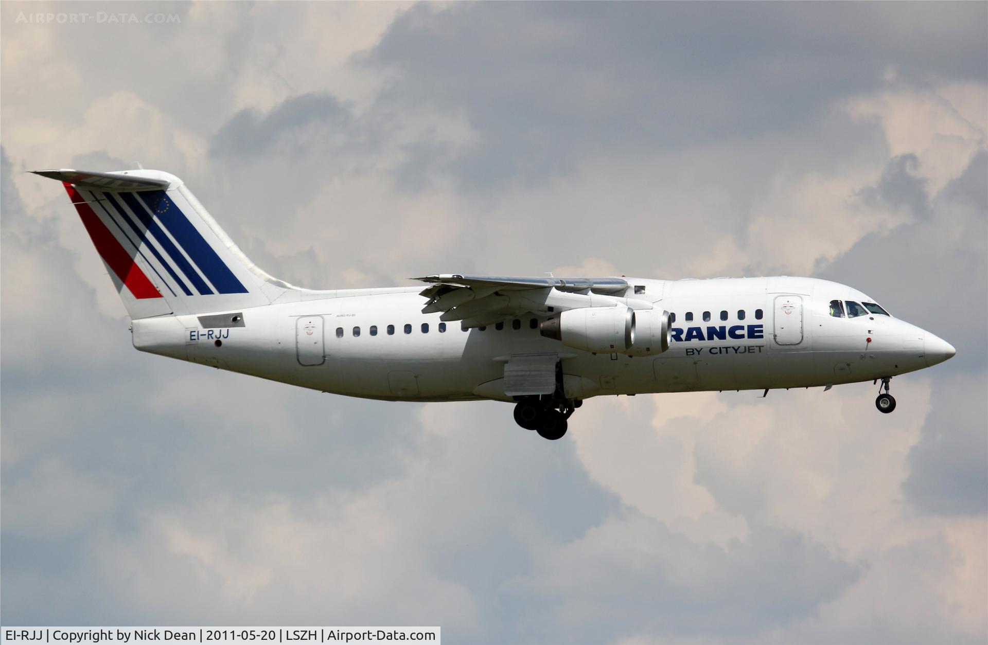 EI-RJJ, 1999 BAE Systems Avro 146-RJ85 C/N E.2347, LSZH/ZRH
