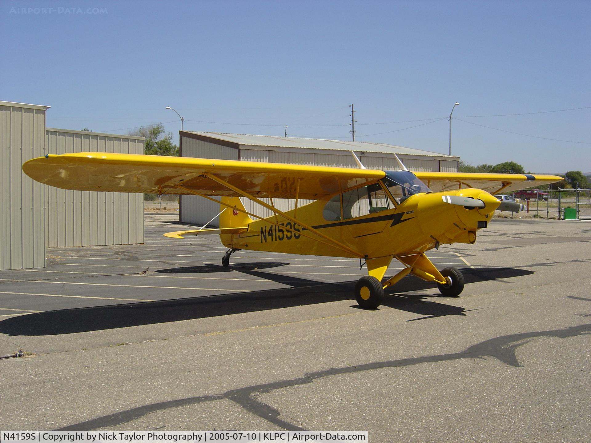 N4159S, 1994 Piper PA-18-150 Super Cub C/N 1809109, On display at the Lompoc Piper Cub Fly-in