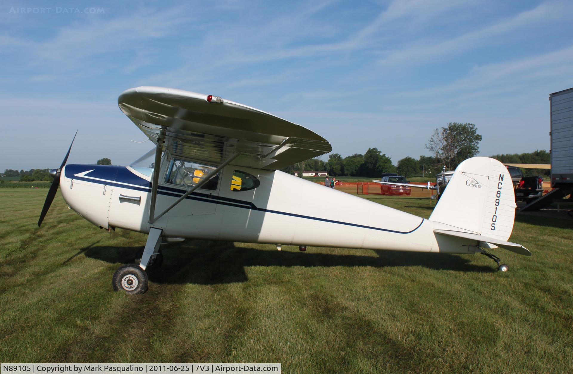 N89105, 1946 Cessna 140 C/N 8109, Cessna 140