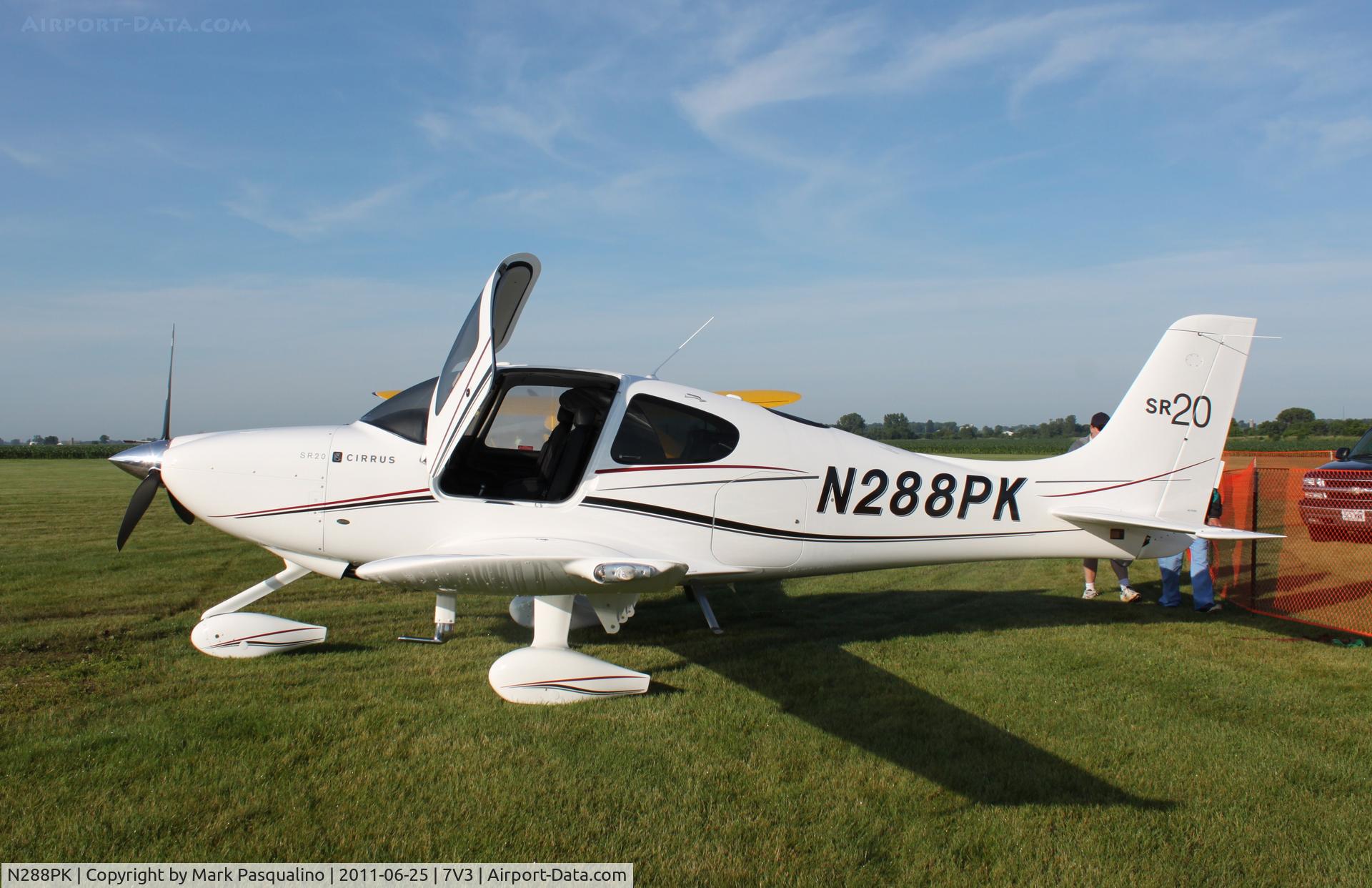 N288PK, Cirrus SR20 C/N 2089, Cirrus SR20