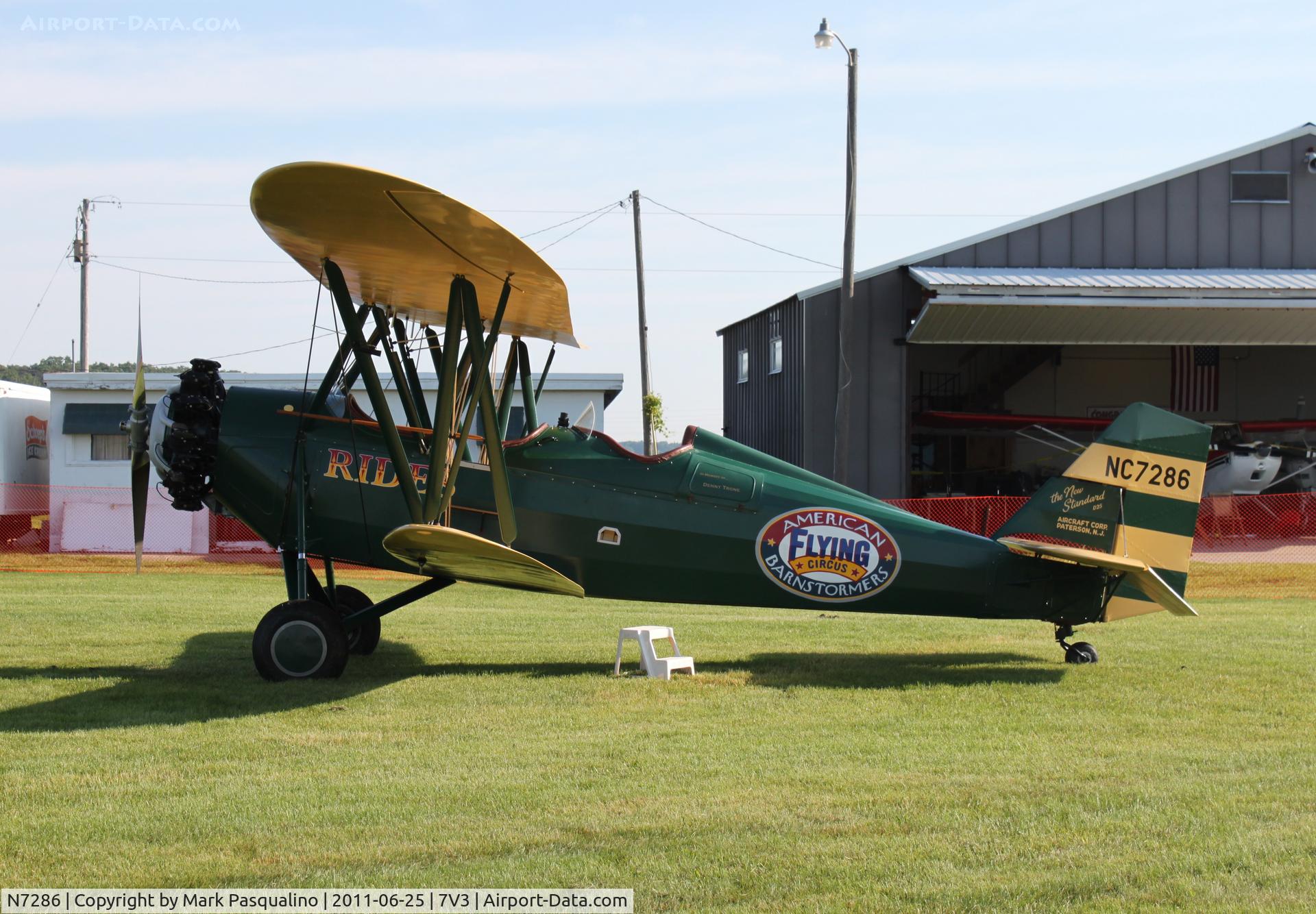 N7286, 1941 New Standard D-25A C/N 167W, New Standard D-25A