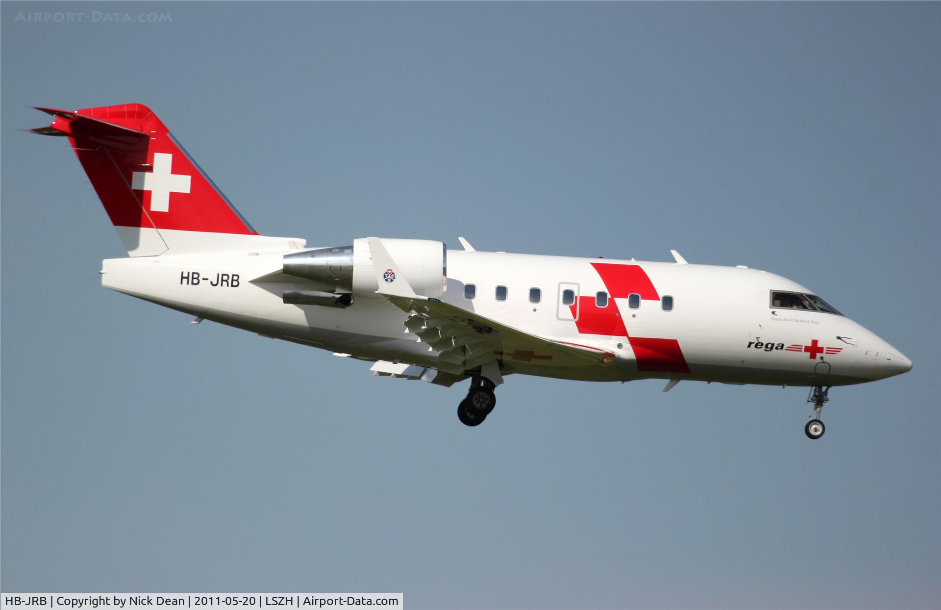 HB-JRB, 2002 Bombardier Challenger 604 (CL-600-2B16) C/N 5530, LSZH/ZRH