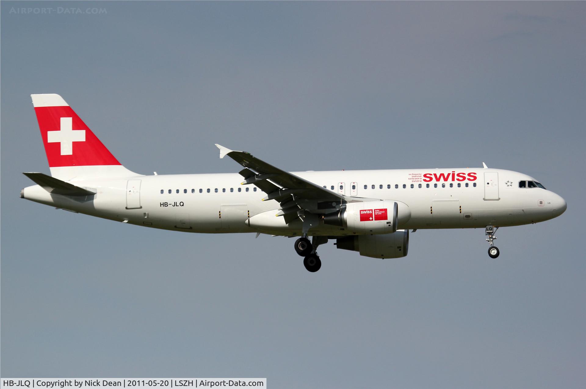 HB-JLQ, 2011 Airbus A320-214 C/N 4673, LSZH/ZRH