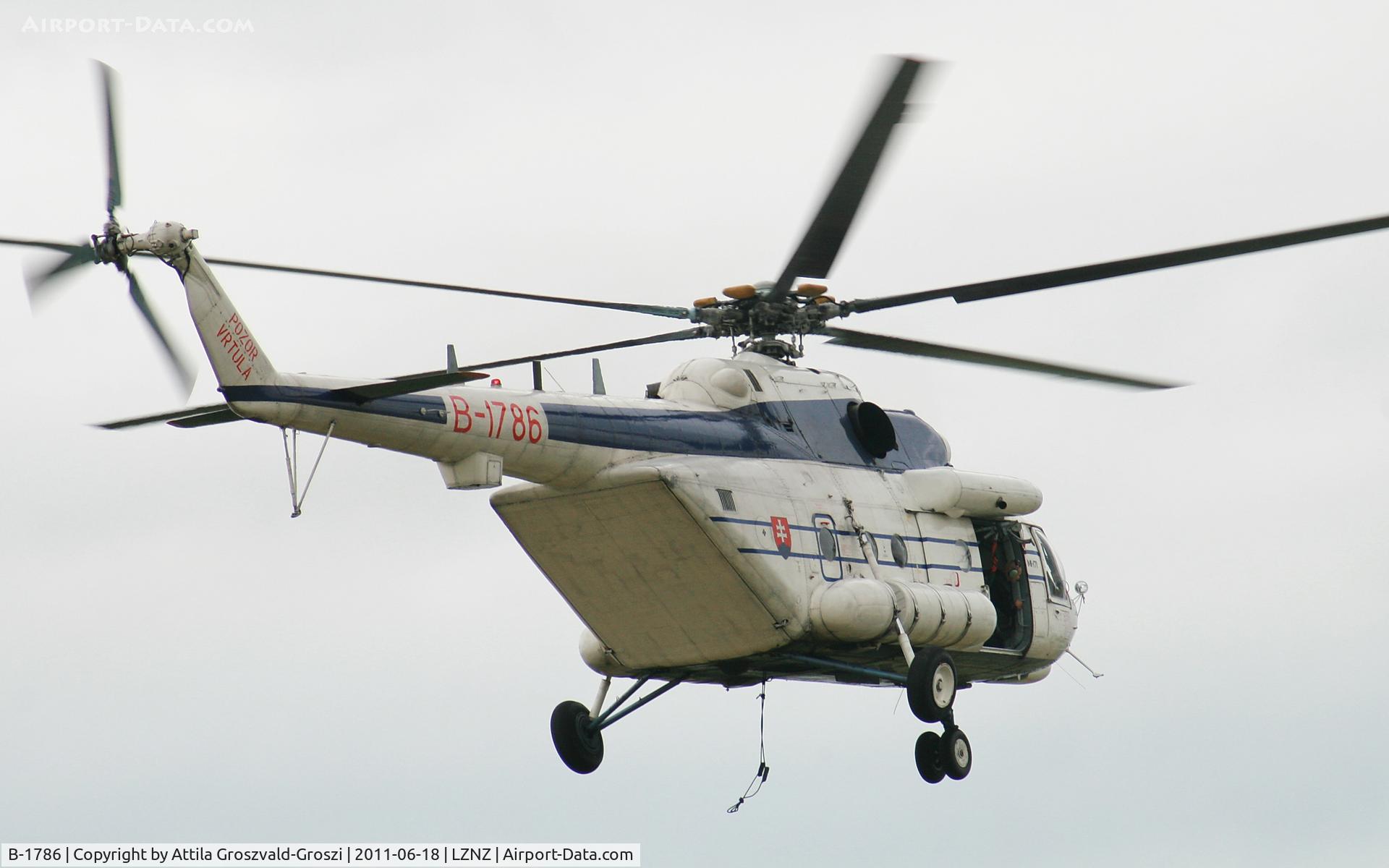 B-1786, Mil Mi-171 C/N 59489617286, Slovakia - Airport Nové Zamky - Airshow-2011
