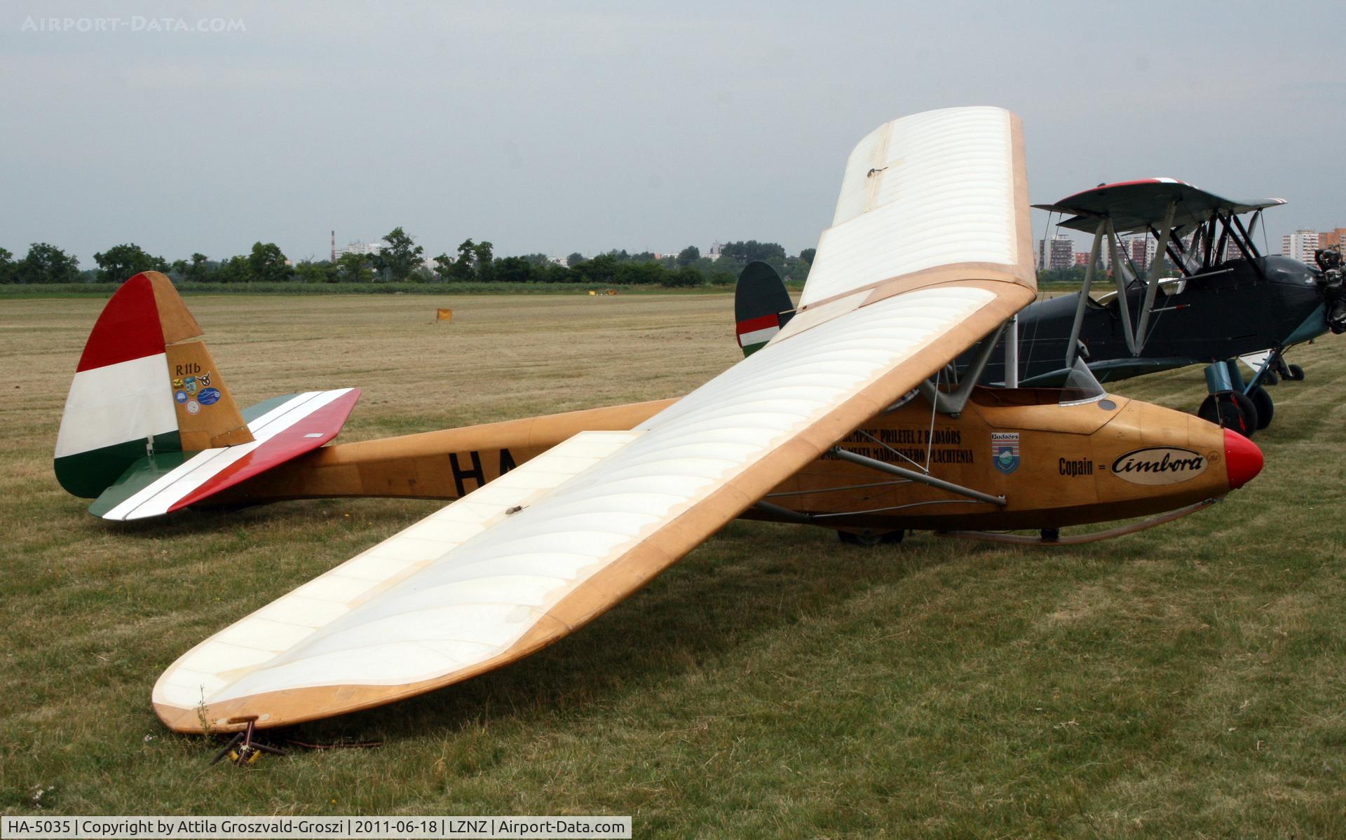 HA-5035, 1984 Rubik R-11b Cimbora 84 C/N F-03, Slovakia - Airport Nové Zamky - Airshow-2011