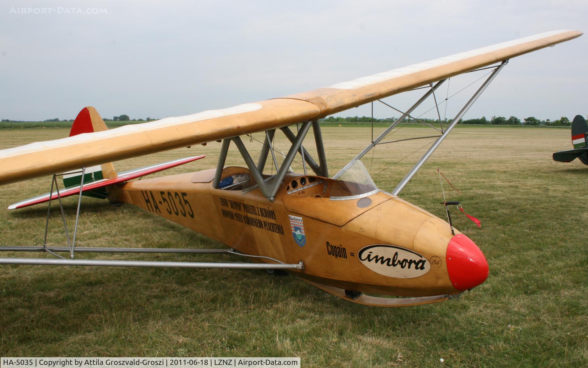 HA-5035, 1984 Rubik R-11b Cimbora 84 C/N F-03, Slovakia - Airport Nové Zamky - Airshow-2011