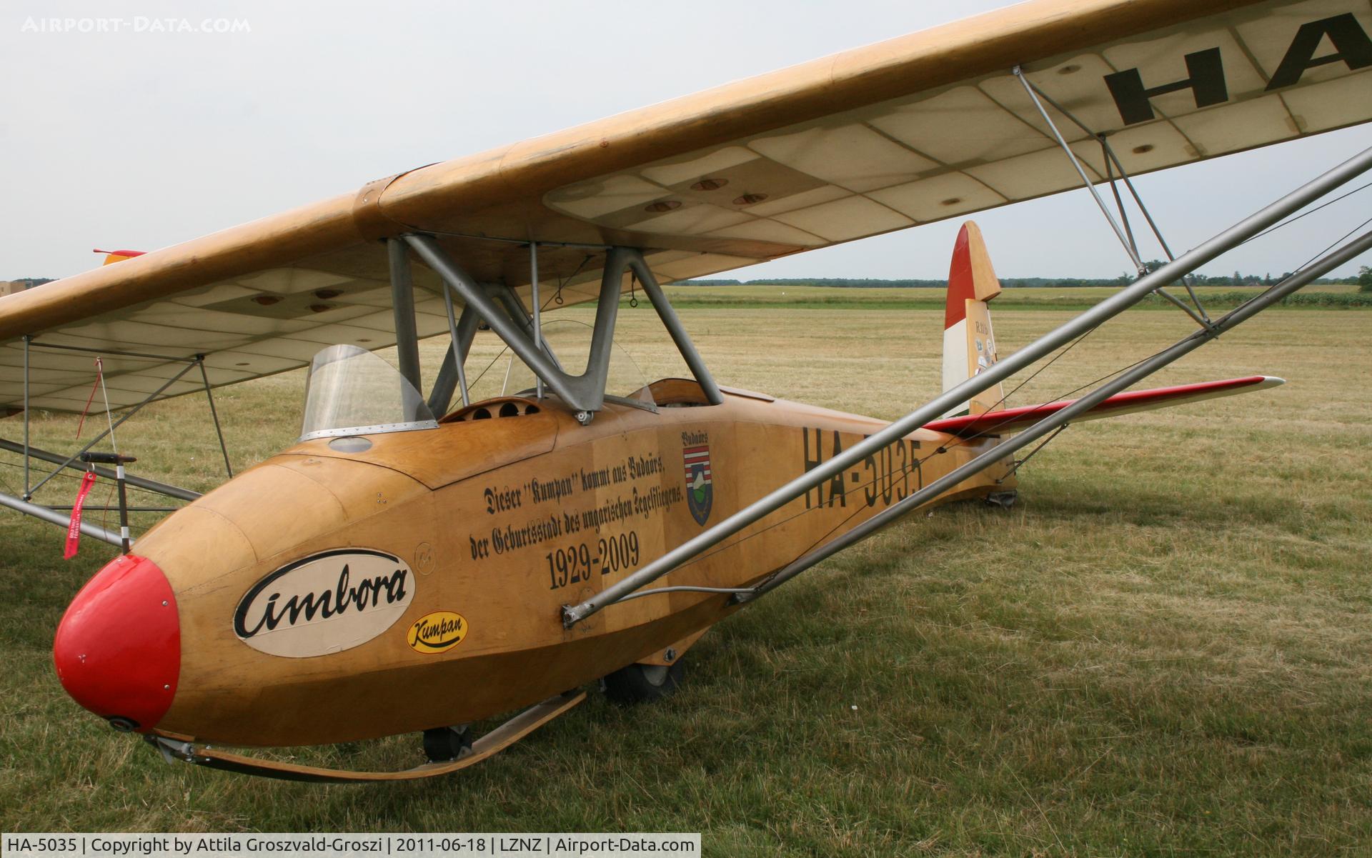 HA-5035, 1984 Rubik R-11b Cimbora 84 C/N F-03, Slovakia - Airport Nové Zamky - Airshow-2011
