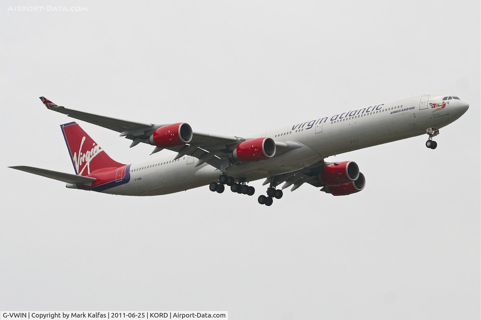 G-VWIN, 2006 Airbus A340-642 C/N 736, Virgin Atlantic Airbus A340-642 