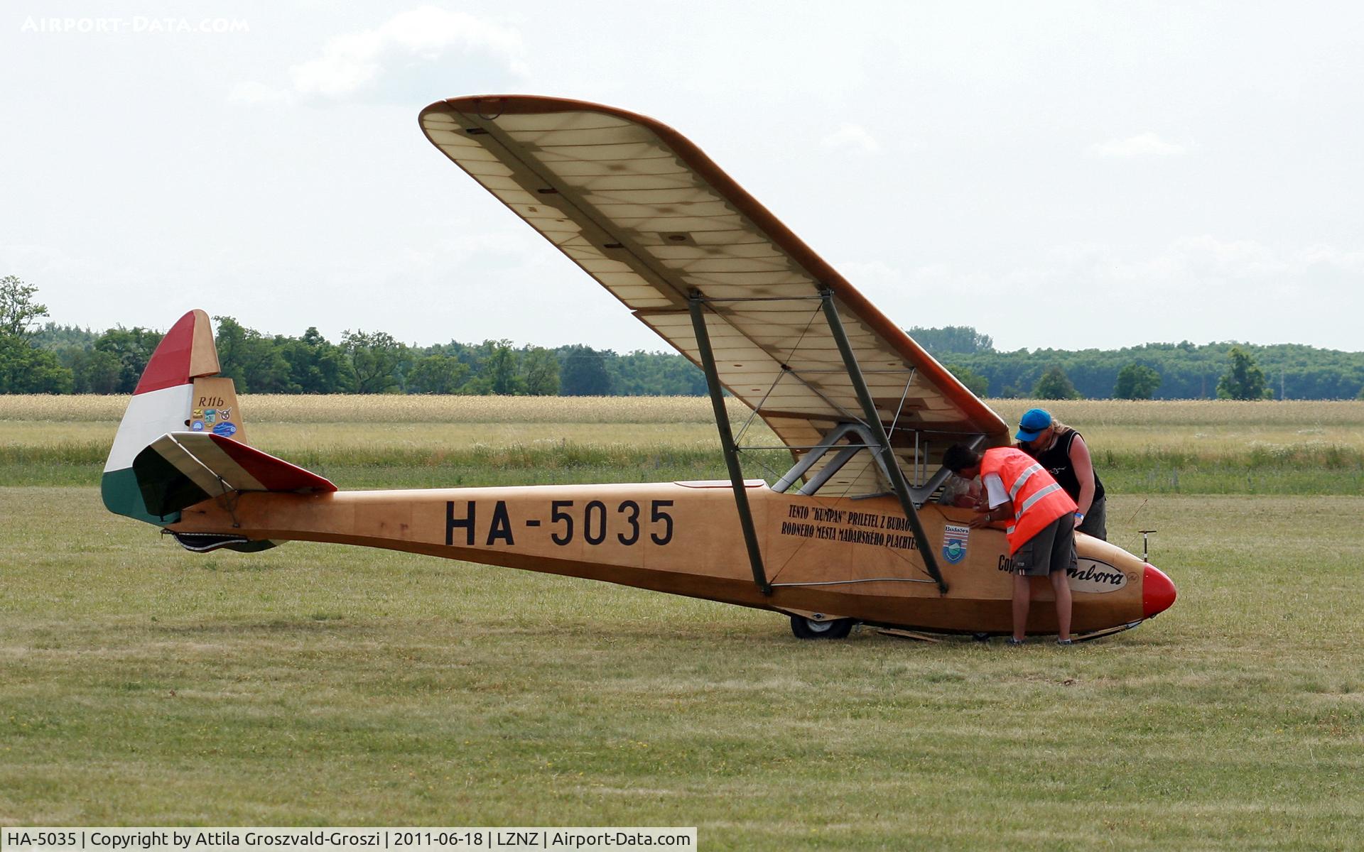 HA-5035, 1984 Rubik R-11b Cimbora 84 C/N F-03, Slovakia - Airport Nové Zamky - Airshow-2011