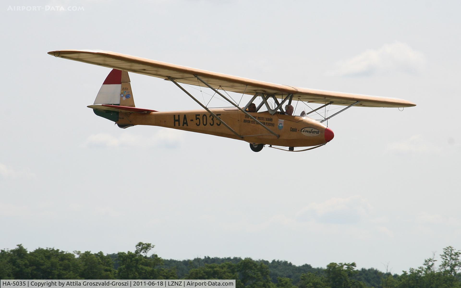 HA-5035, 1984 Rubik R-11b Cimbora 84 C/N F-03, Slovakia - Airport Nové Zamky - Airshow-2011