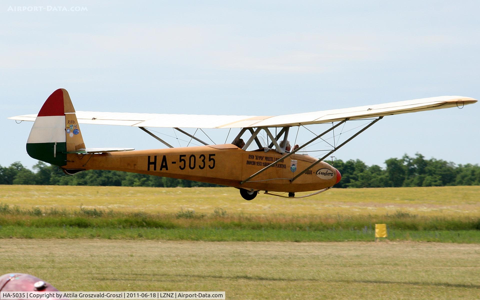 HA-5035, 1984 Rubik R-11b Cimbora 84 C/N F-03, Slovakia - Airport Nové Zamky - Airshow-2011