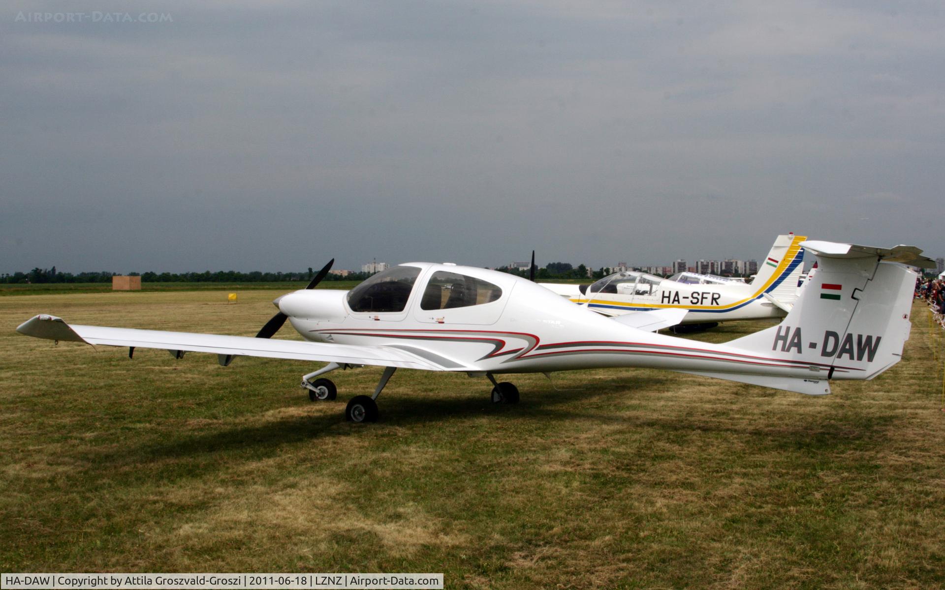 HA-DAW, 2008 Diamond DA-40 Diamond Star C/N 40.1000, Slovakia - Airport Nové Zamky - Airshow-2011