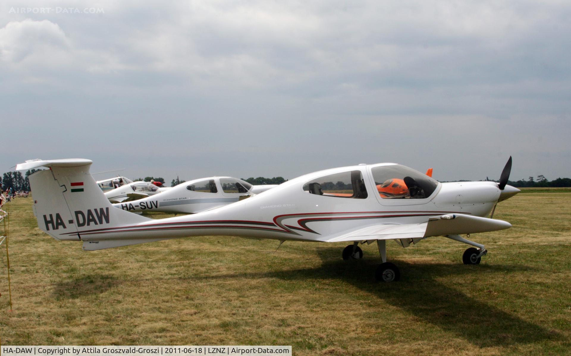 HA-DAW, 2008 Diamond DA-40 Diamond Star C/N 40.1000, Slovakia - Airport Nové Zamky - Airshow-2011