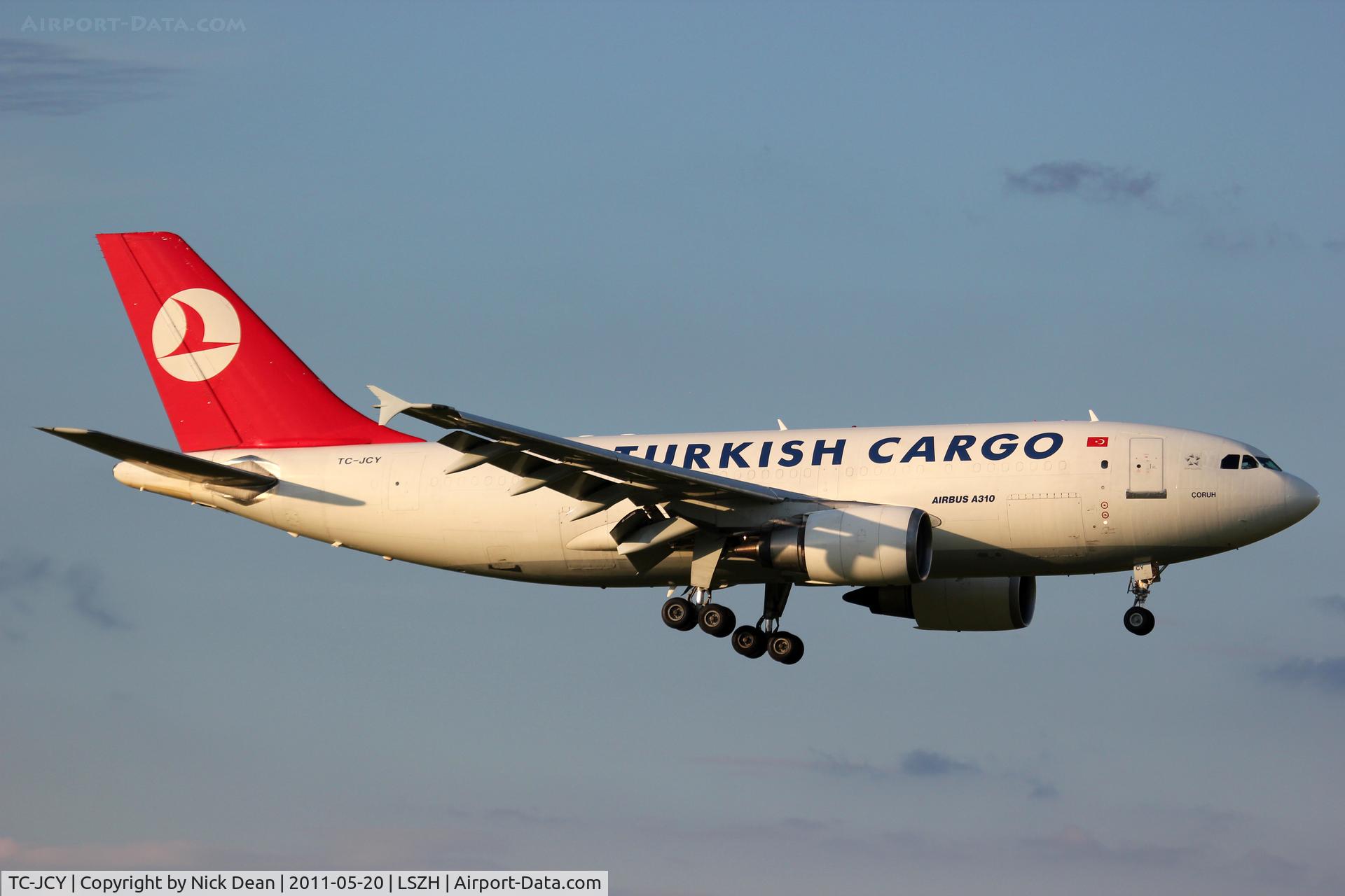 TC-JCY, 1988 Airbus A310-304F C/N 478, LSZH/ZRH
