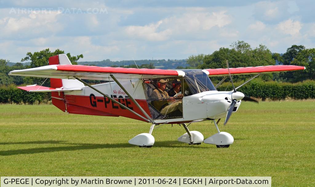 G-PEGE, 2006 Skyranger 912(2) C/N BMAA/HB/479, SHOT AT HEADCORN