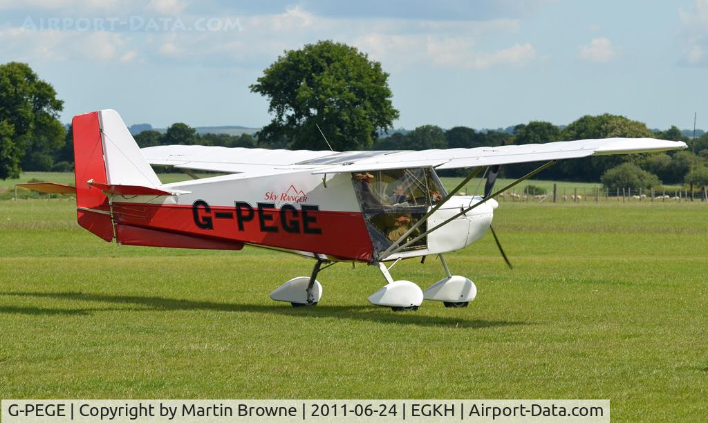 G-PEGE, 2006 Skyranger 912(2) C/N BMAA/HB/479, SHOT AT HEADCORN