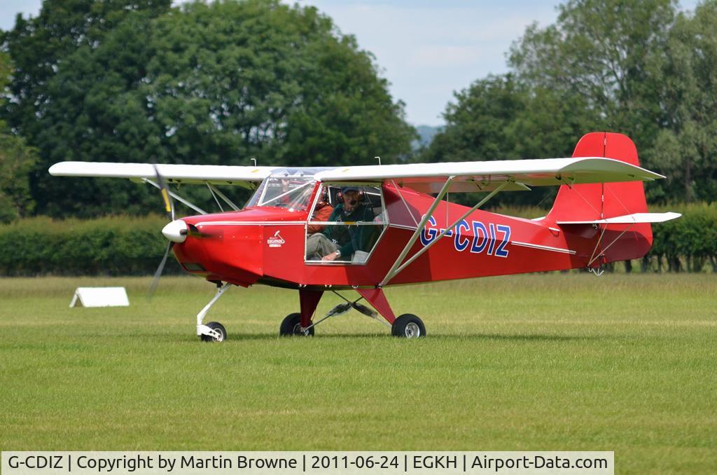 G-CDIZ, 2005 Reality Escapade 912(1) C/N BMAA/HB/393, SHOT AT HEADCORN