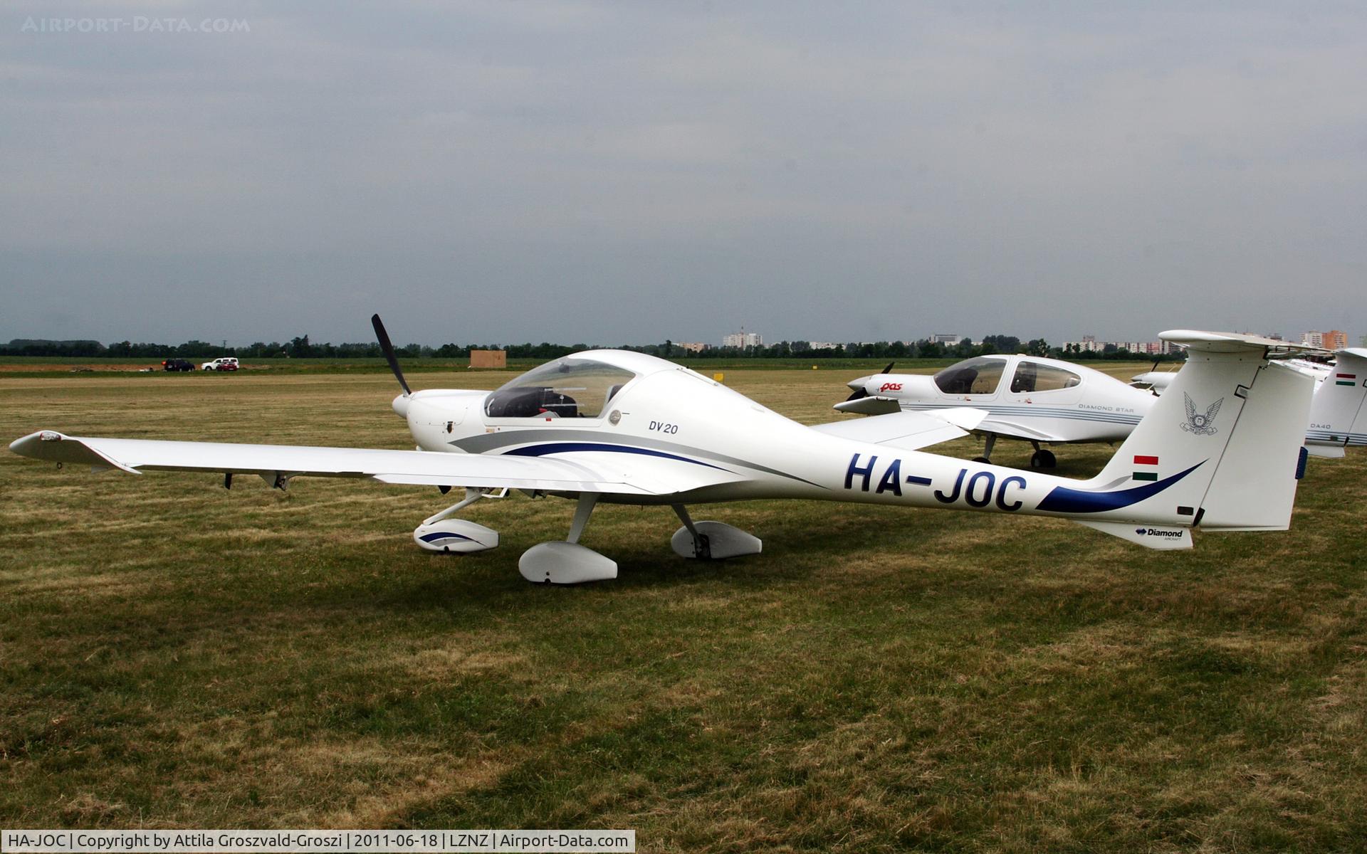 HA-JOC, HOAC DV-20 Katana C/N 20152, Slovakia - Airport Nové Zamky - Airshow-2011