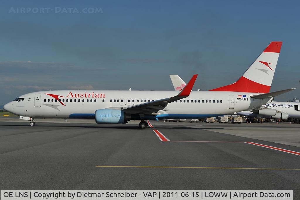 OE-LNS, 2005 Boeing 737-8Z9 C/N 34262, Austrian Airlines Boeing 737-800