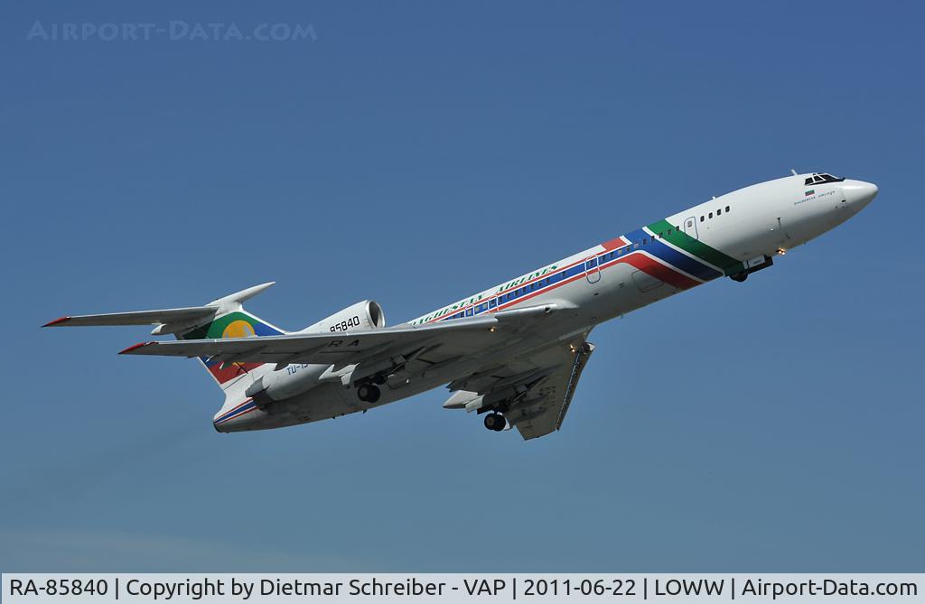 RA-85840, 1998 Tupolev Tu-154M C/N 98A1011, Dagestan Airlines Tupolev 154