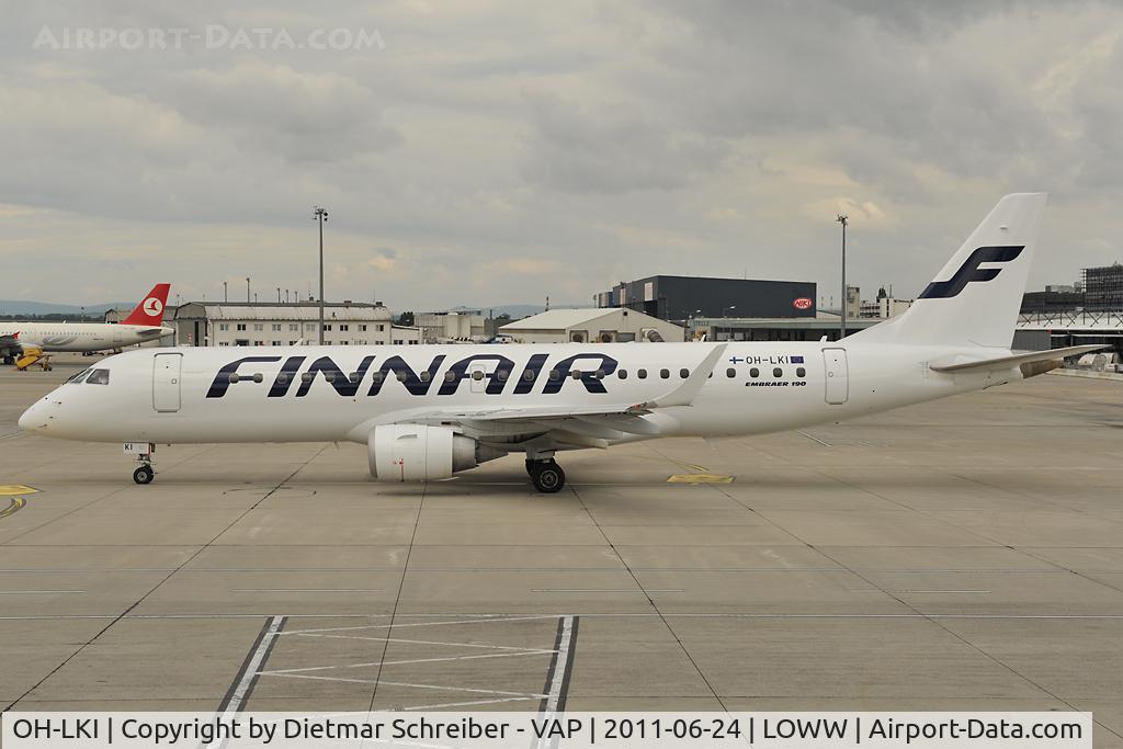 OH-LKI, 2007 Embraer 190AR (ERJ-190-100IGW) C/N 19000117, Finnair Embraer 190