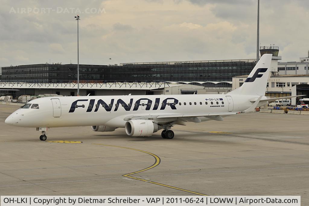 OH-LKI, 2007 Embraer 190AR (ERJ-190-100IGW) C/N 19000117, Finnair Embraer 190