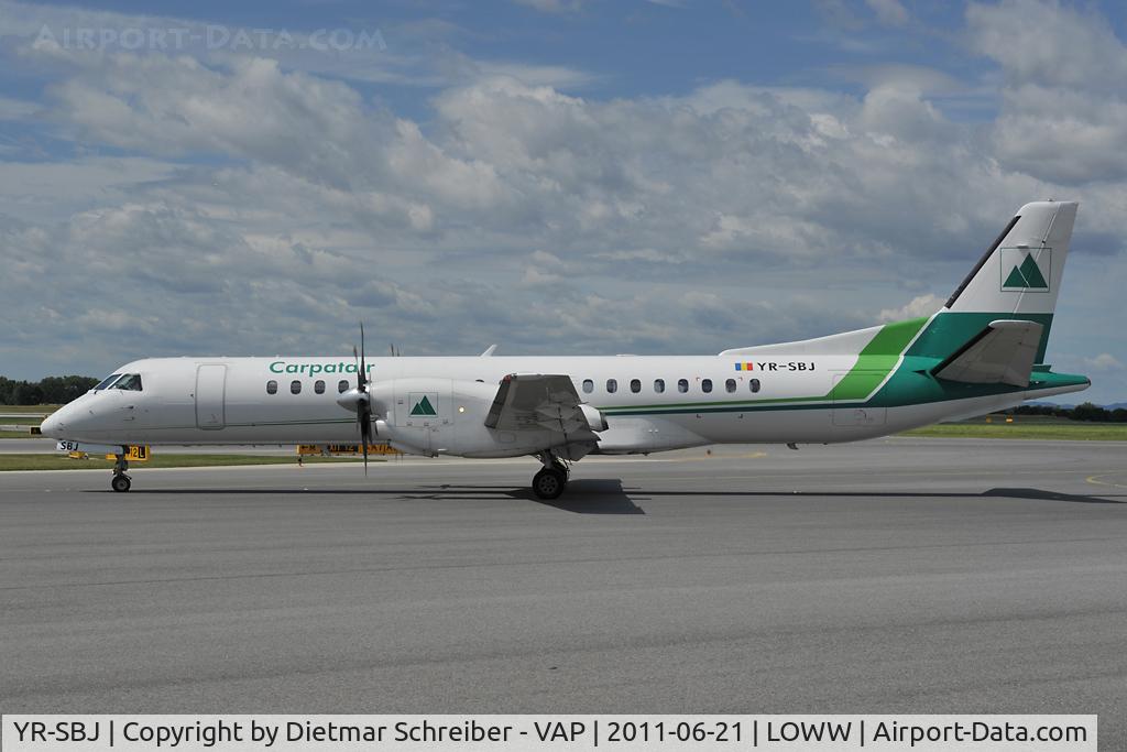 YR-SBJ, 1995 Saab 2000 C/N 2000-018, Carpatair Saab 2000
