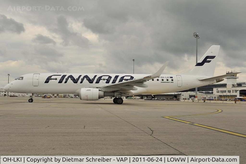 OH-LKI, 2007 Embraer 190AR (ERJ-190-100IGW) C/N 19000117, Finnair Embraer 190