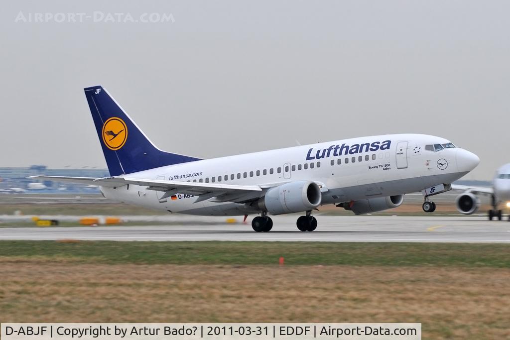 D-ABJF, 1991 Boeing 737-530 C/N 25311, Lufthansa