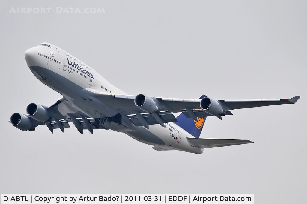 D-ABTL, 2002 Boeing 747-430 C/N 29872, Lufthansa