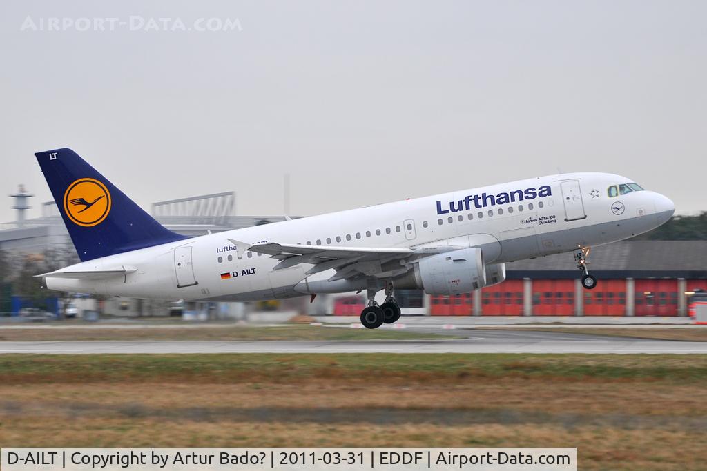 D-AILT, 1997 Airbus A319-114 C/N 738, Lufthansa