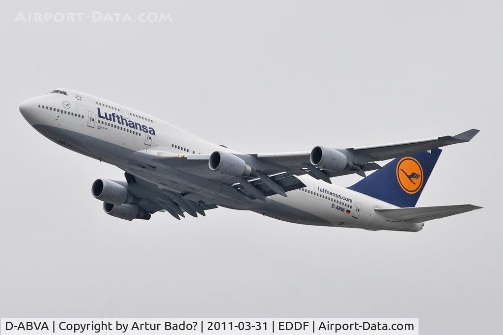 D-ABVA, 1989 Boeing 747-430 C/N 23816, Lufthansa