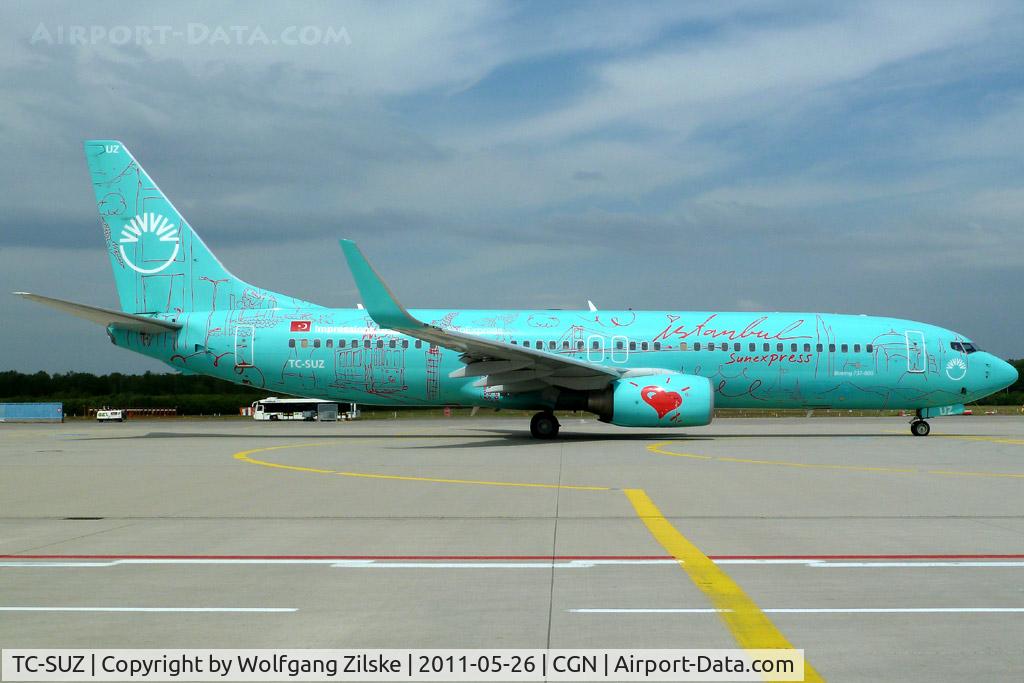 TC-SUZ, 2008 Boeing 737-8HX C/N 29649, visitor