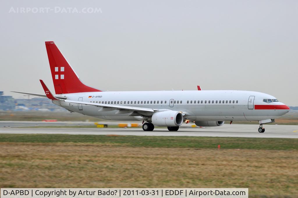D-APBD, 2005 Boeing 737-8BK C/N 33021, Private Air