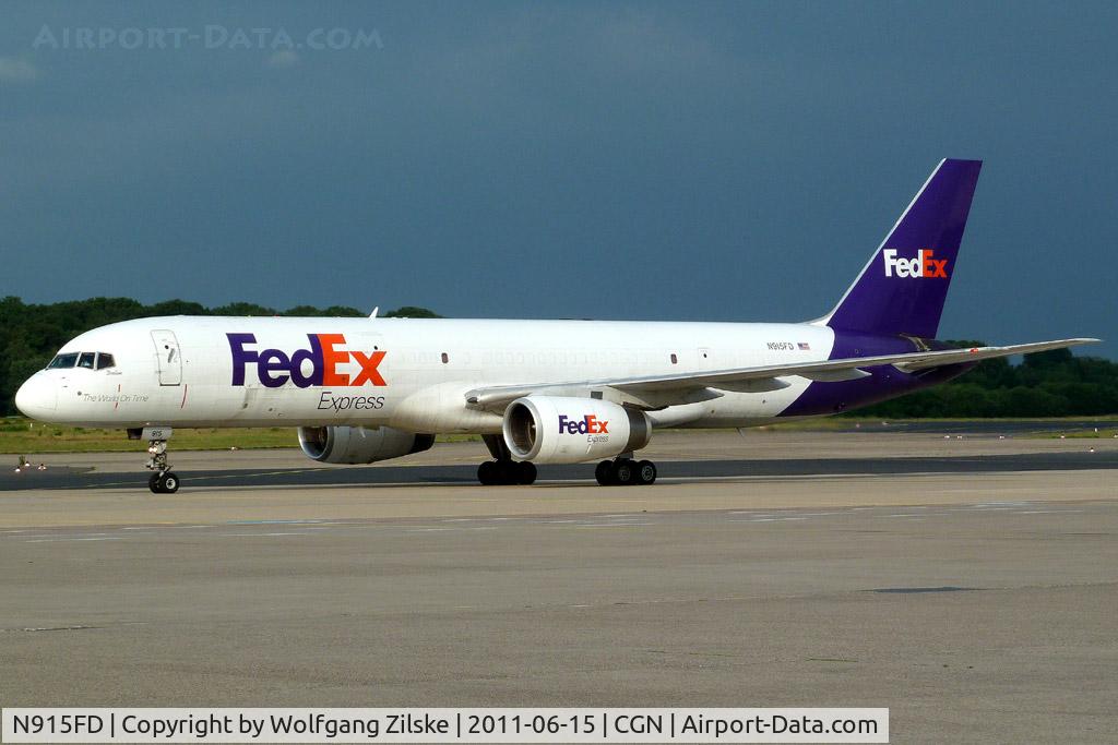 N915FD, 1988 Boeing 757-236 C/N 24120, visitor