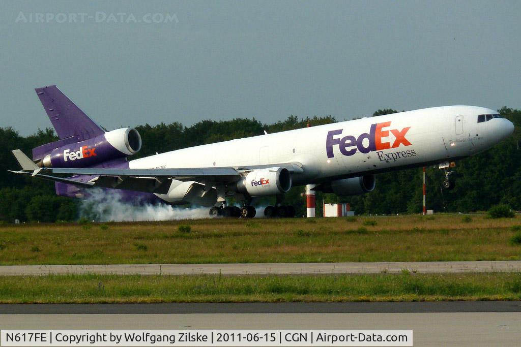 N617FE, 1995 McDonnell Douglas MD-11F C/N 48748, visitor
